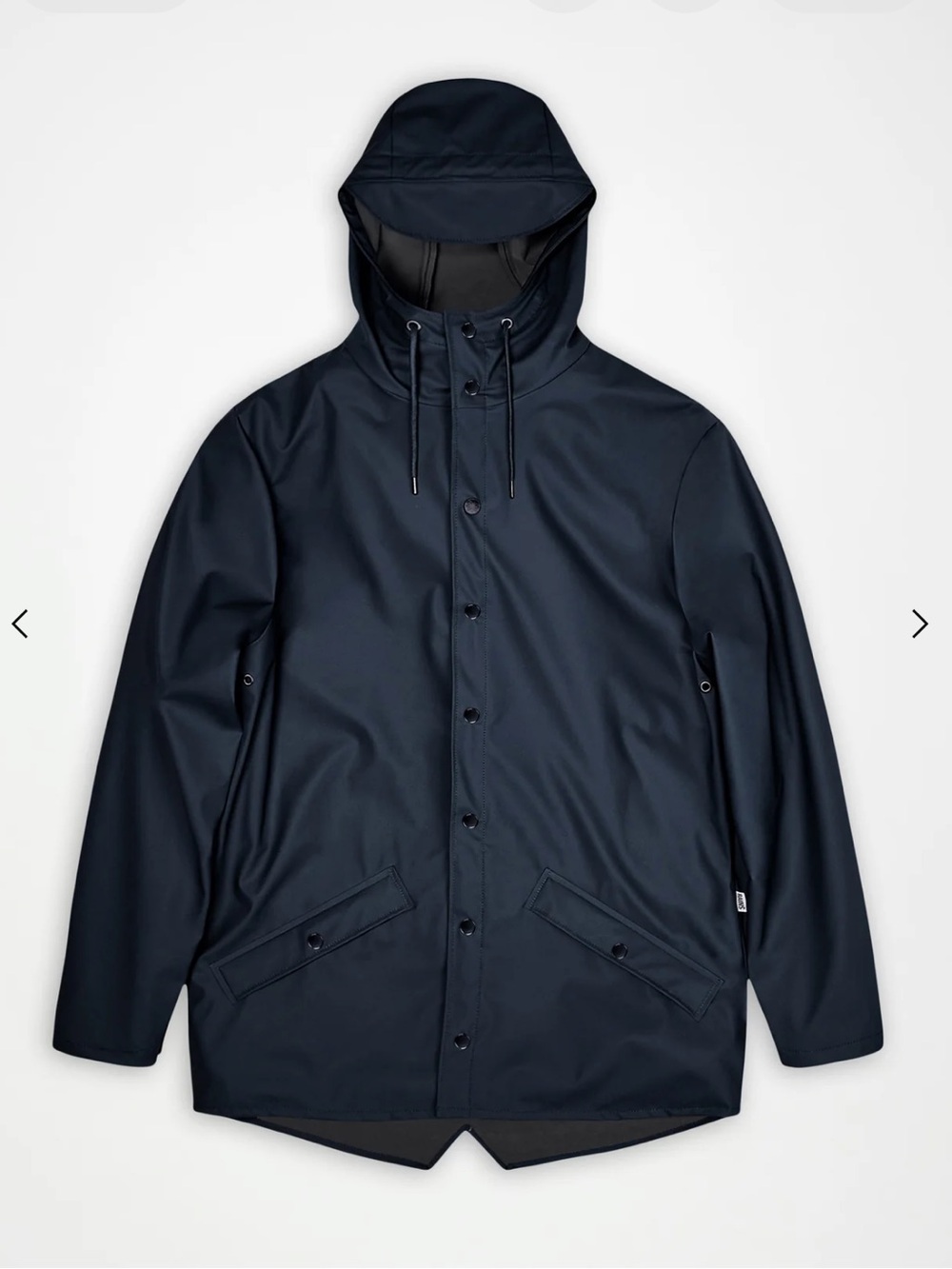 RAINS Men’s Rain Jacket Unisex Size M/L Navy